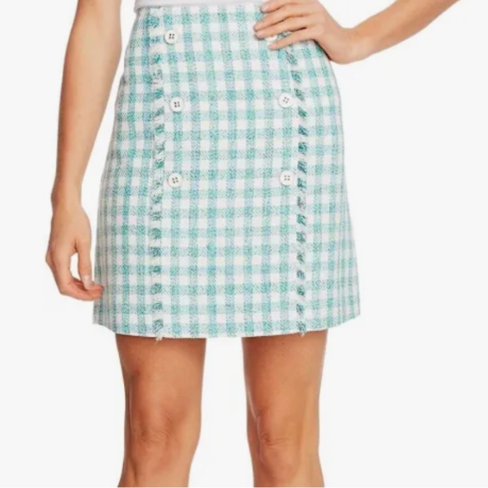 Cece tweed skirt